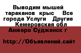 Выводим мышей ,тараканов, крыс. - Все города Услуги » Другие   . Кемеровская обл.,Анжеро-Судженск г.